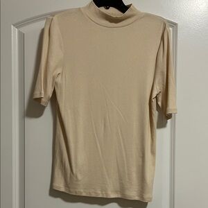 a new day Cream Short Sleeve Tee